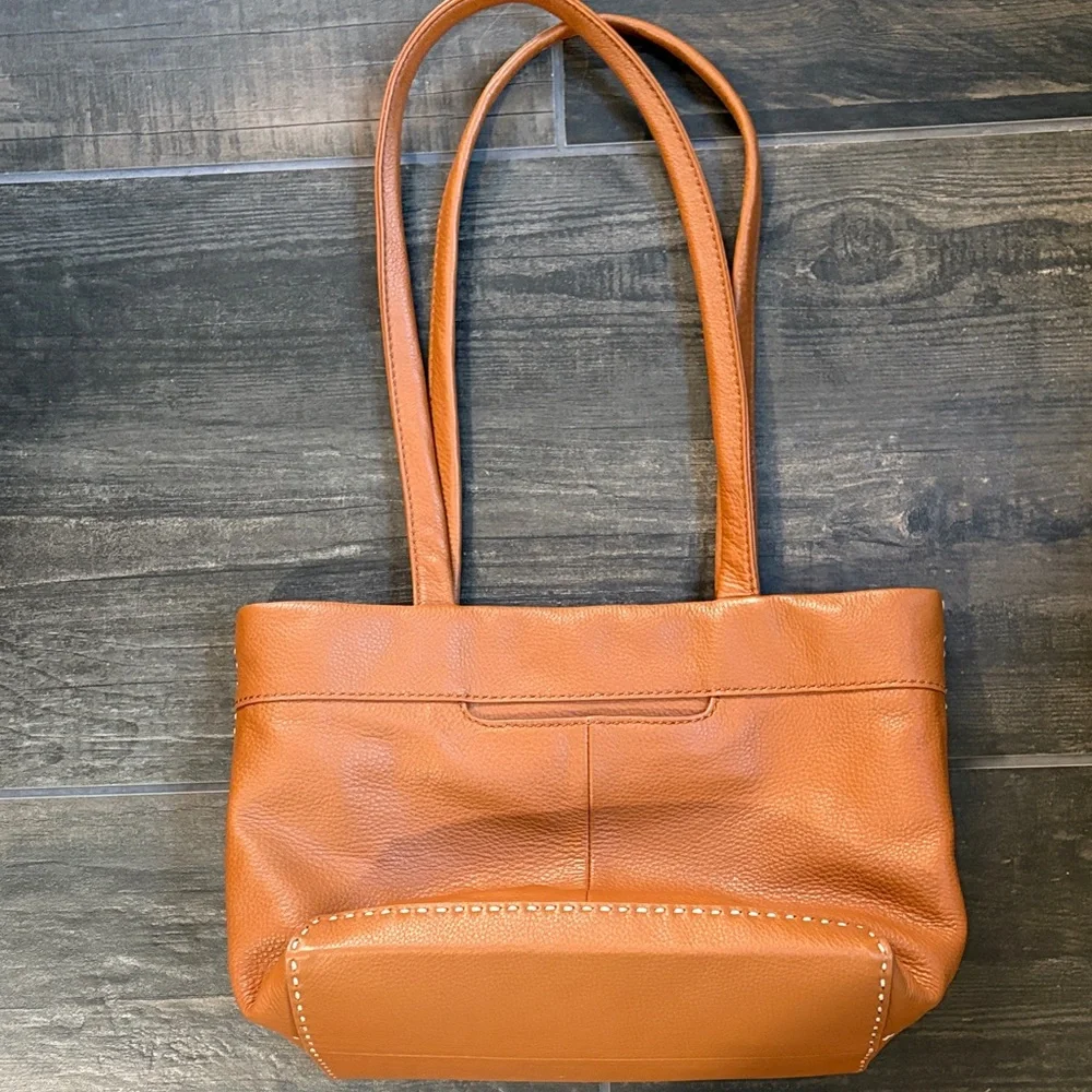 Leather HOBO Shoulder Bag - Picture 2 of 4